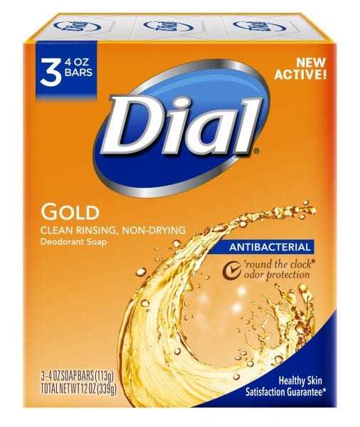 Dial Antibacterial Deodorant Soap 3 Count HUGE PRICE DROP!