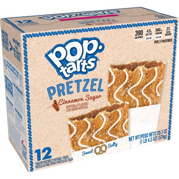 Pop-Tarts Pretzel Cinnamon Sugar 12 Pack JUST 75¢ at Walmart