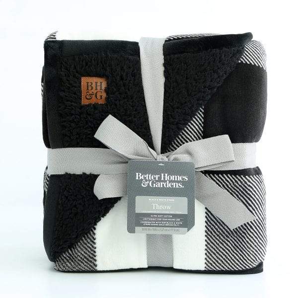 Better Homes & Gardens Oversized Sherpa Throws JUST $4 at Walmart