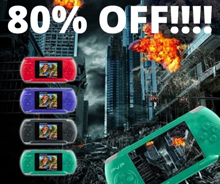 Handheld Game Console 80% Off On Amazon!