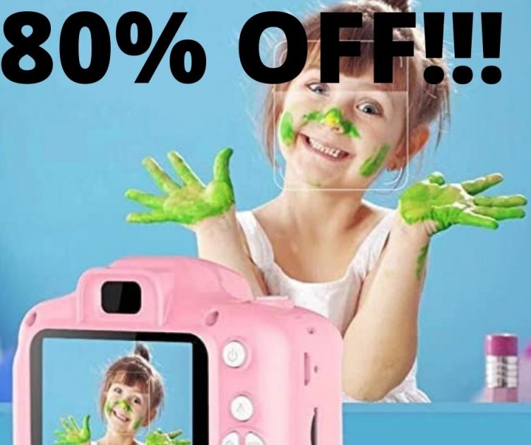 Children’s Digital Camera 80% Off On Amazon