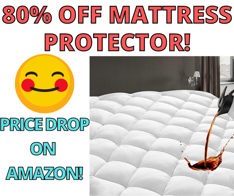 Waterproof Mattress Protector! 80% Off On Amazon!