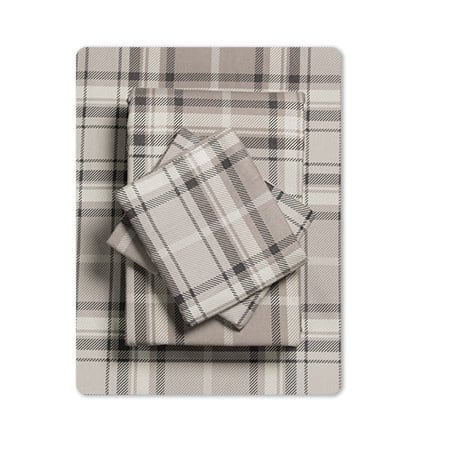 Mainstays Grey Flannel Sheet Set Only $1 (Was $24)