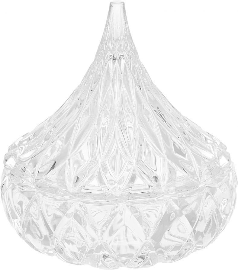Godinger Crystal Famous Hersheys Kiss Crystal Candy Dish Price Drop at Amazon!