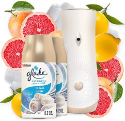 Air Freshener Automatic Spray Glade FREEBIE at Amazon!