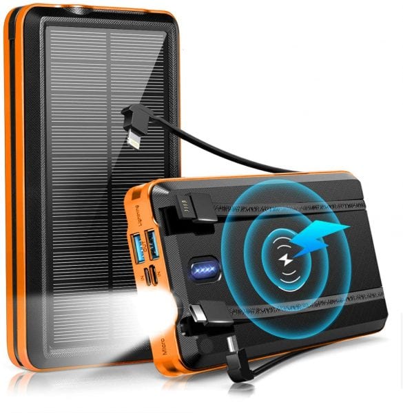 Solar Power Bank only $12 with code!  RUN!
