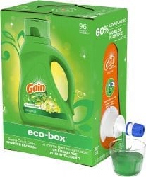Gain Liquid Laundry Detergent Soap Eco-Box FREEBIE at Amazon!