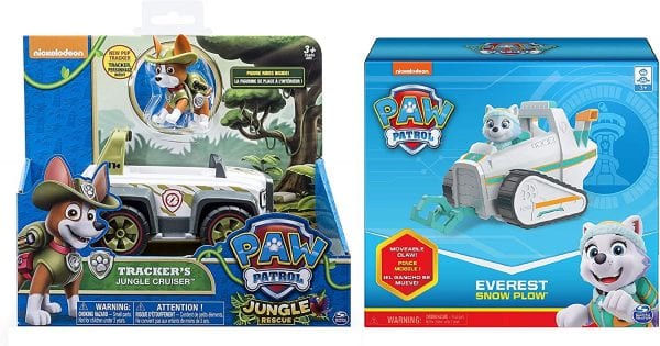 Lightening Deal! Paw Patrol Everest’s Rescue Snowmobile & Paw Patrol, Jungle Rescue