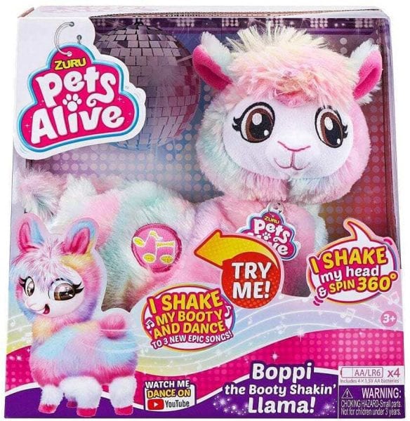 Pets Alive Rainbow Boppi The Booty Shakin Llama Prime Day Deal!