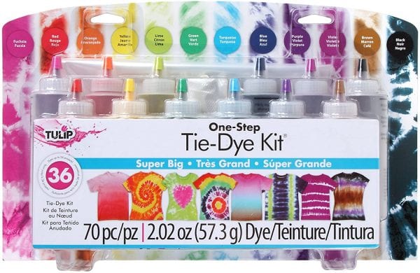Tulip One-Step Tie-Dye Kit Super Big 12 Colors Prime Day Deal!