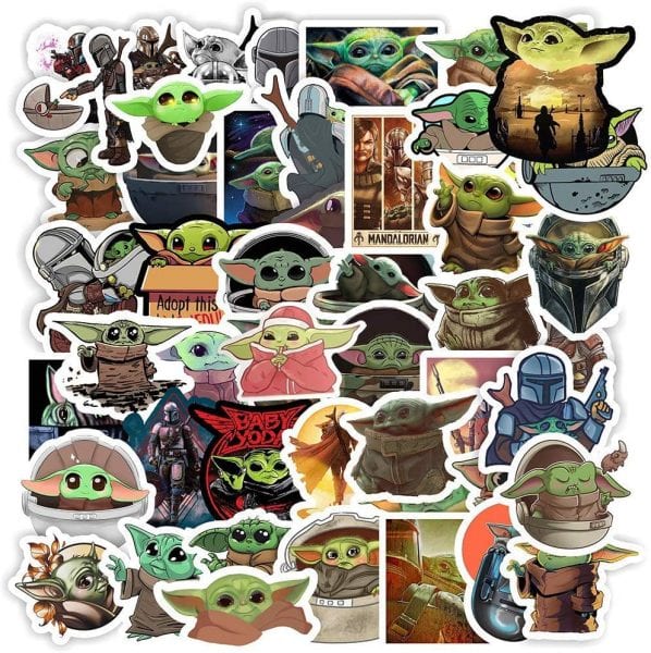 FREE Baby Yoda Stickers and FREE Shipping!