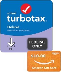 HOT Turbo Tax Deal for 2021! PLUS FREE Amazon Gift Card!
