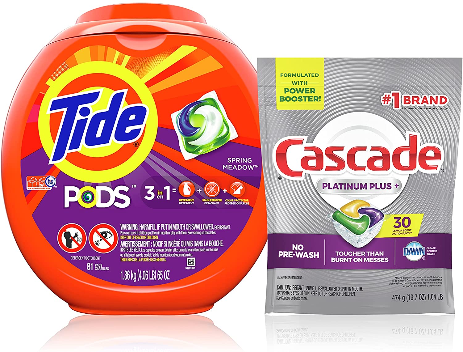 Hot Tide Pods and Cascade Platinum Bundle Deal at Amazon!