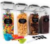 Plastic House Large Cereal Container set Hot Deal on Amazon!!