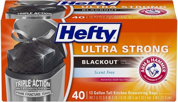 Hefty Ultra Strong Tall Kitchen Trash Bags 3 Boxes JUST $1.87!