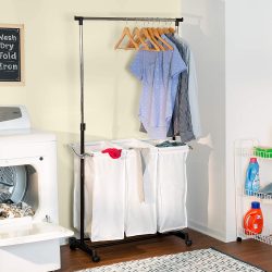 Honey Can Do Rolling Laundry Cart