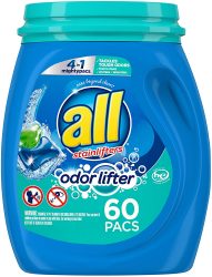 All Mighty Pacs Laundry Detergent 60 Count Huge Price Drop on Amazon!