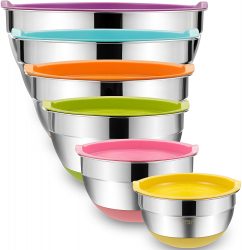 Stainless Steel Mixing Bowls Set HOT Price Drop!