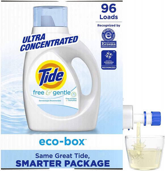 Tide Free and Gentle Eco-Box Hot Deal on Amazon!