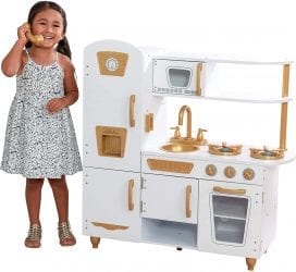 KidKraft Modern White Play Kitchen LOWEST PRICE EVER For Prime Day!