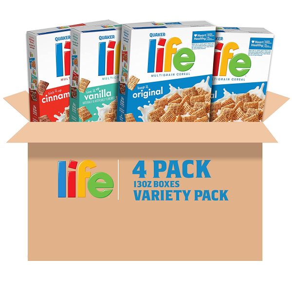 Quaker Life Breakfast Cereal, 13 Ounce (pack Of 4) Price Drop