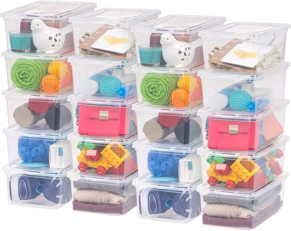 IRIS Storage Boxes 20 Pack Price Drop on Amazon!