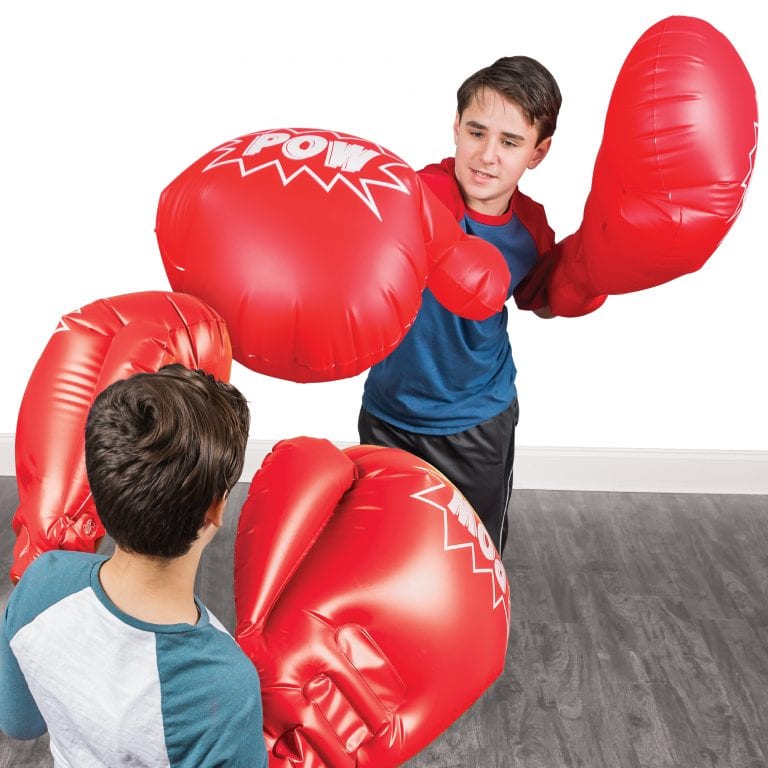 inflatable boxing gloves target