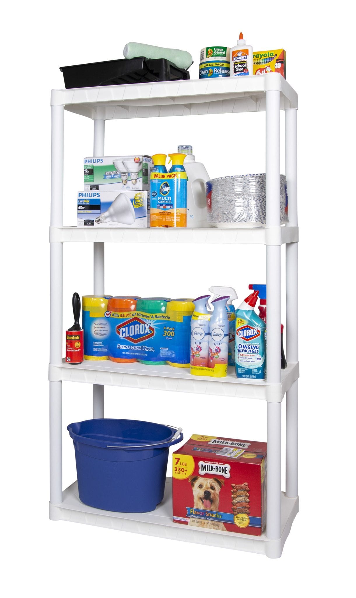 Plano 4 Shelf Storage Unit JUST $4.97 at Walmart! REG $30! – Glitchndealz