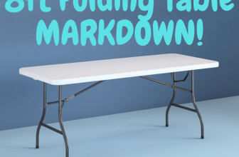 8ft Folding Table MARKDOWN