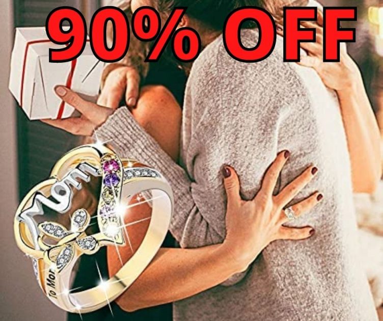 Mother’s Ring 90% Off With Code On Amazon