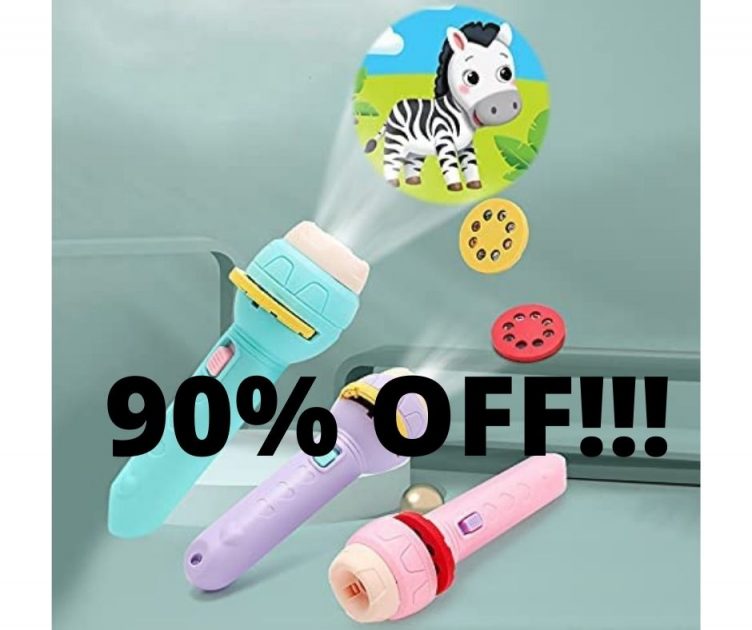 Flashlight Projector For Kids 90% Off On Amazon