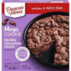 FREE Duncan Hines Mega Cookie Double Chocolate Chunk Pan Cookie Mix!