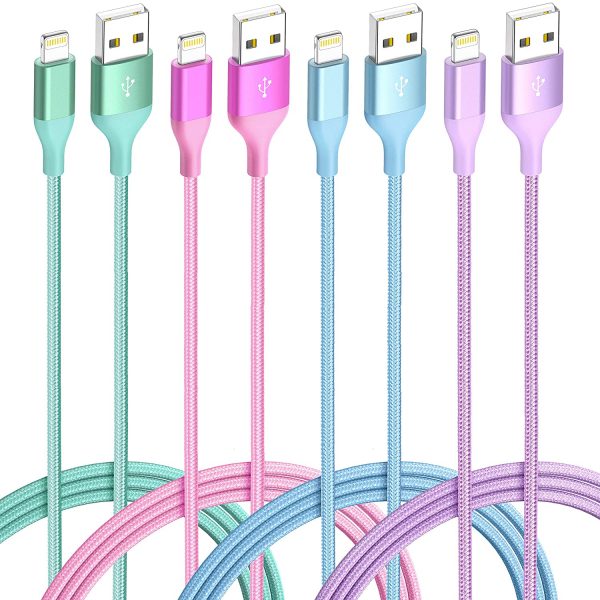 4 Pack iPhone Chargers 80% OFF on Amazon!