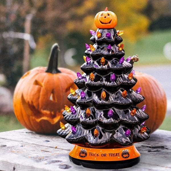 15-Inch Halloween Decorations Ceramic Tree Price Drop at Amazon!