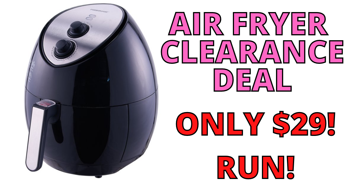 AIR FRYER CLEARANCE DEAL