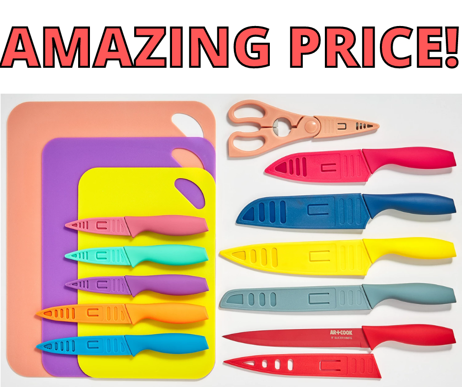 Art & Cook 25-Pc. Cutlery Set LAST CHANCE DEAL!! Available ONLINE!!