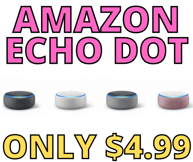 Echo Dot 3rd Gen. HOT DEAL ONLY $4.99!!