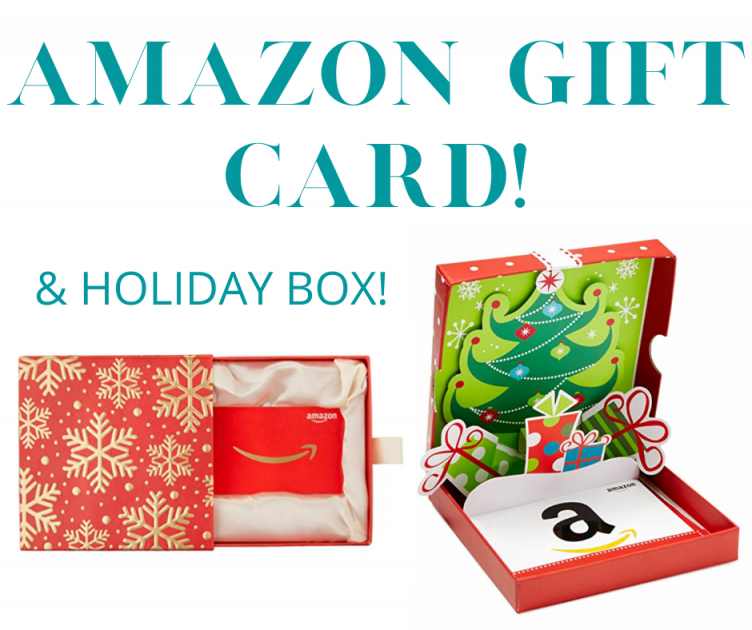 Amazon Gift Card And Festive Box Combo!
