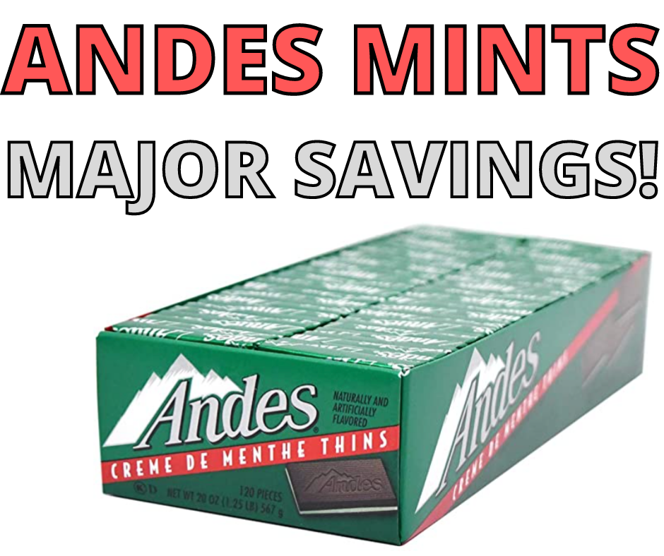 Andes Mints On Sale On Amazon!