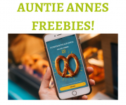 AUNTIE ANNES FREEBIES