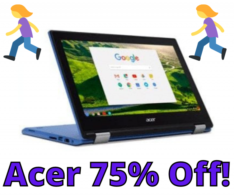 Acer Chromebook 75% OFF