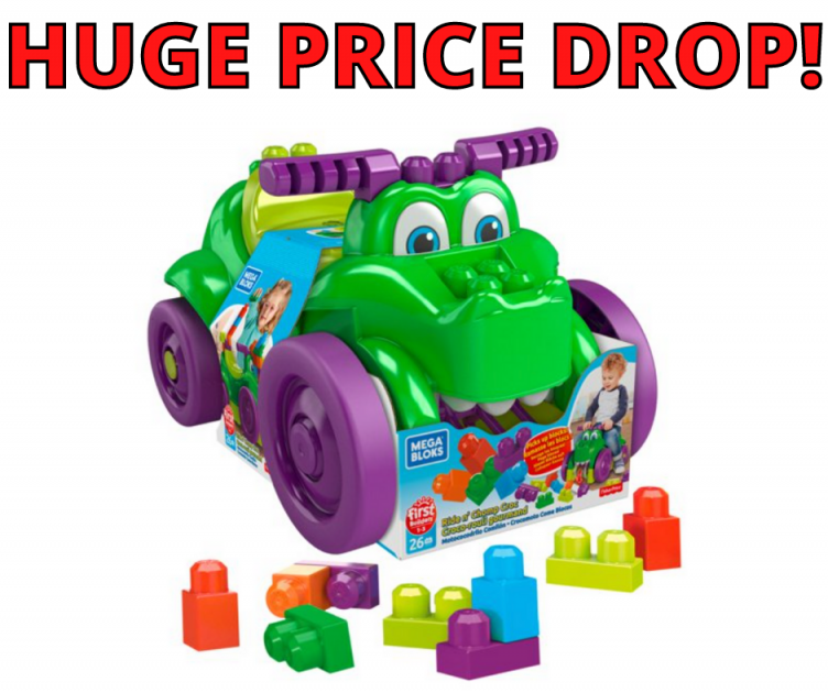 Mega Bloks Ride ‘N Chomp Croc HUGE Price Drop!