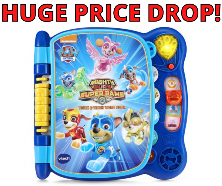 VTech PAW Patrol Touch and Teach Word Book Price Drop
