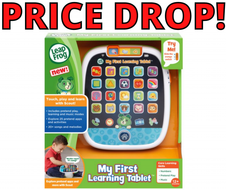 LeapFrog My First Learning Tablet PRICE DROP!
