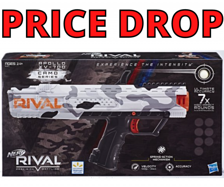 Nerf Rival Apollo XV-700 Blaster PRICE DROP