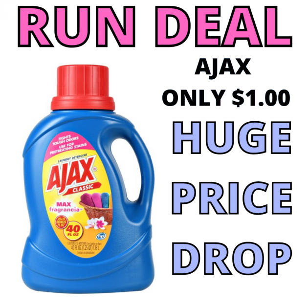 Cheap Laundry Detergent! – Ajax For A BUCK!