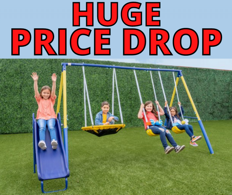 Super Fly Swing Set Huge Price Drop At Walmart