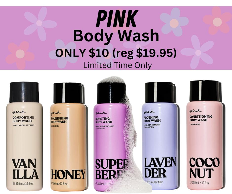 Pink Body Wash