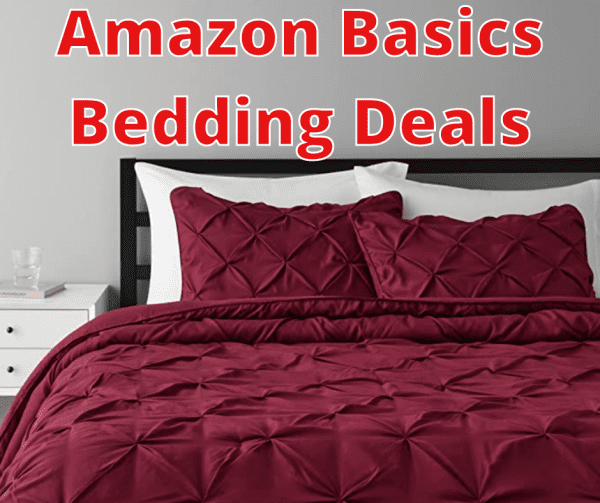 Amazon Basics Bedding Deals