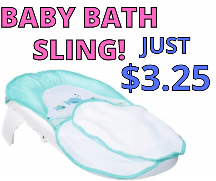 Baby Sling Bathtub! Infant Bath Essential! Hot Savings At Walmart!